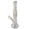 Bong in Vetro con Precooler - Black Leaf