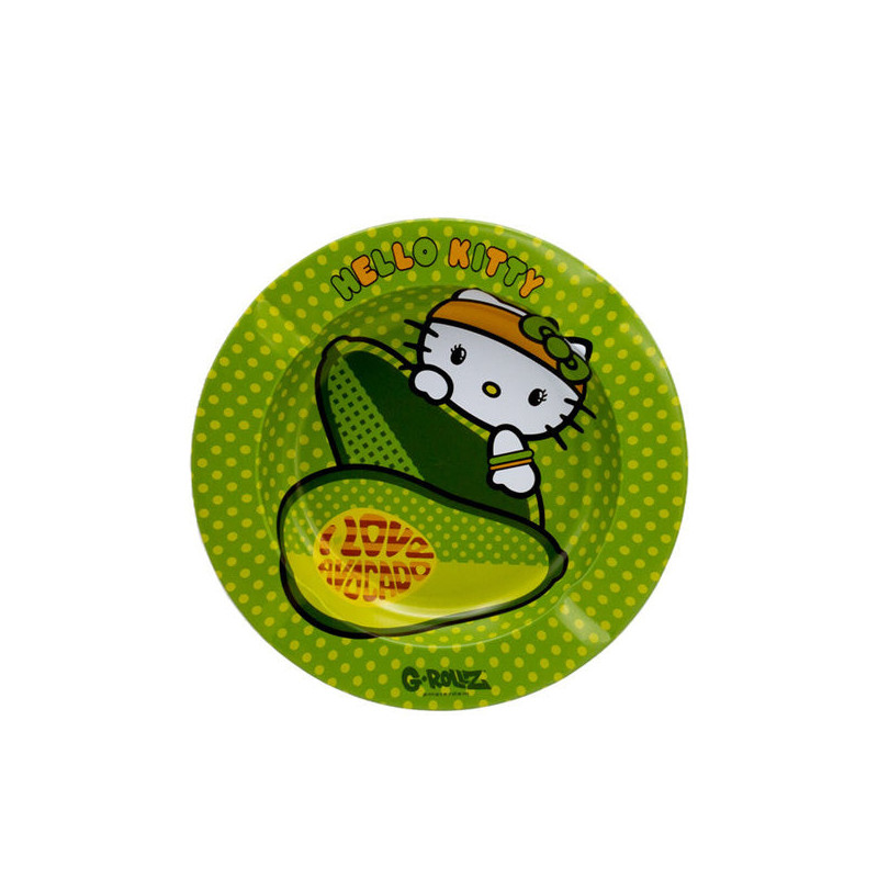 Posacenere in metallo - Hello Kitty Avocado 13,5 cm