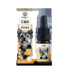 Olio CBD 5% per cani piccoli - Cannaline