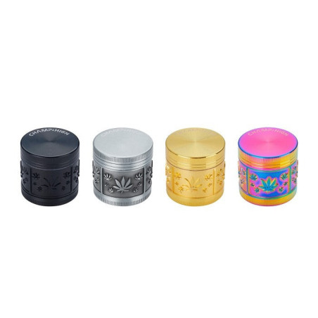Grinder Metallo Leaf Life 40mm COLORE  CASUALE- Champ High