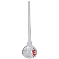 Pipa per olio Hand Vaporizer 19cm - Black Leaf