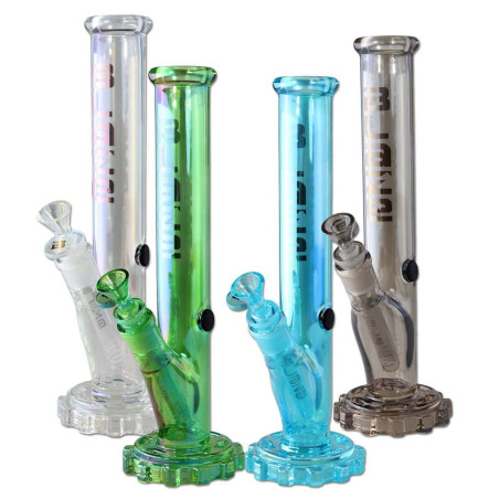 Bong in vetro BLAZE GEAR 30cm - Black Leaf
