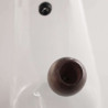 Bong in vetro Mulino Amsterdan 39,5cm - Black Leaf