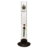 Bong in Vetro 40cm - Black Leaf
