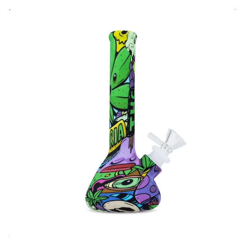 Bong in silicone Whimsical 19x3x8cm - Euphoria