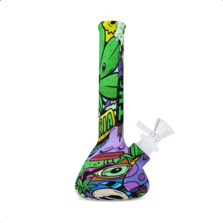 Bong in silicone Whimsical 19x3x8cm - Euphoria