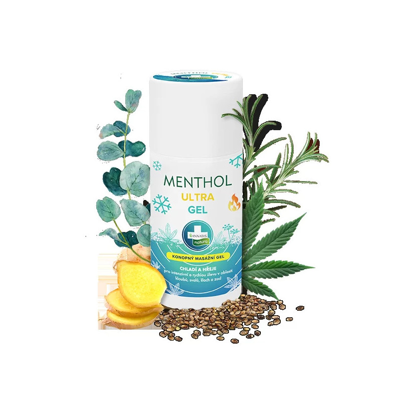 Gel Menthol ultra con effetto caldo-freddo