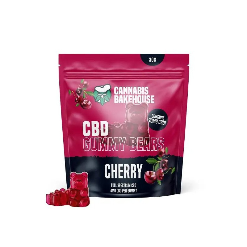 Caramelle CBD alla Ciliegia 30g - Cannabis Bakehouse