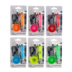 KIT Mini Pipa Metallo + Grinder - Champ High