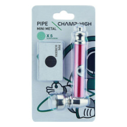 Mini Pipa Metallo - Champ High