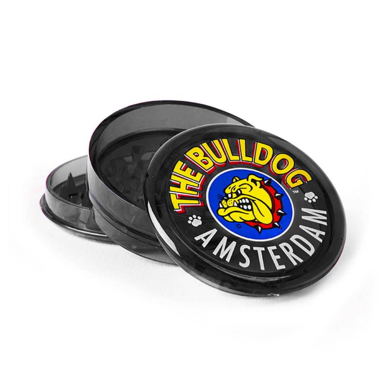 Grinder in plastica THE BULLDOG ORIGINAL - NERO