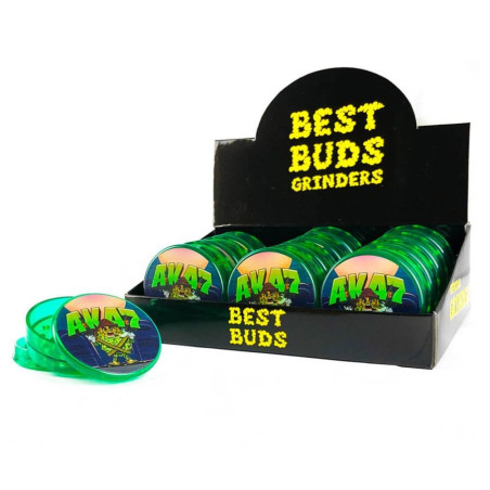 Grinder in plastica AK47 - Best Buds