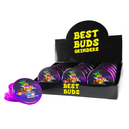 Grinder in plastica Pineapple Express - Best Buds