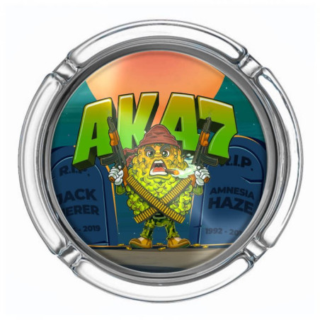 Posacenere in vetro - AK47 - Best Buds