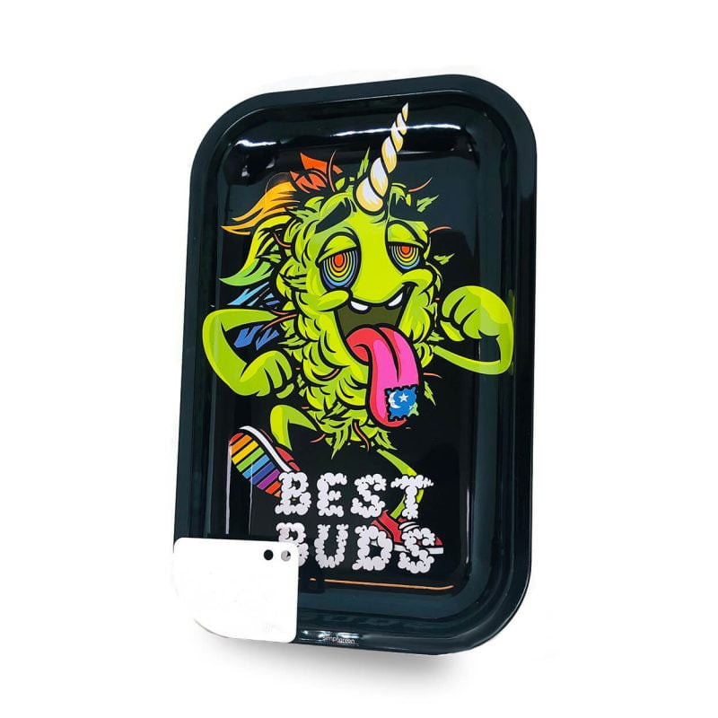 Vassoio Metal Grinder Card Magnetica – Best Buds LSD – Best Buds