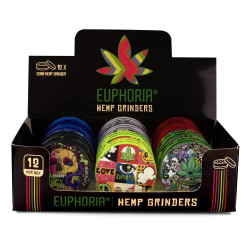 Grinder in plastica 63mm 3 Livelli - Euphoria