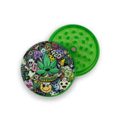 Grinder in plastica 63mm 3 Livelli - Euphoria