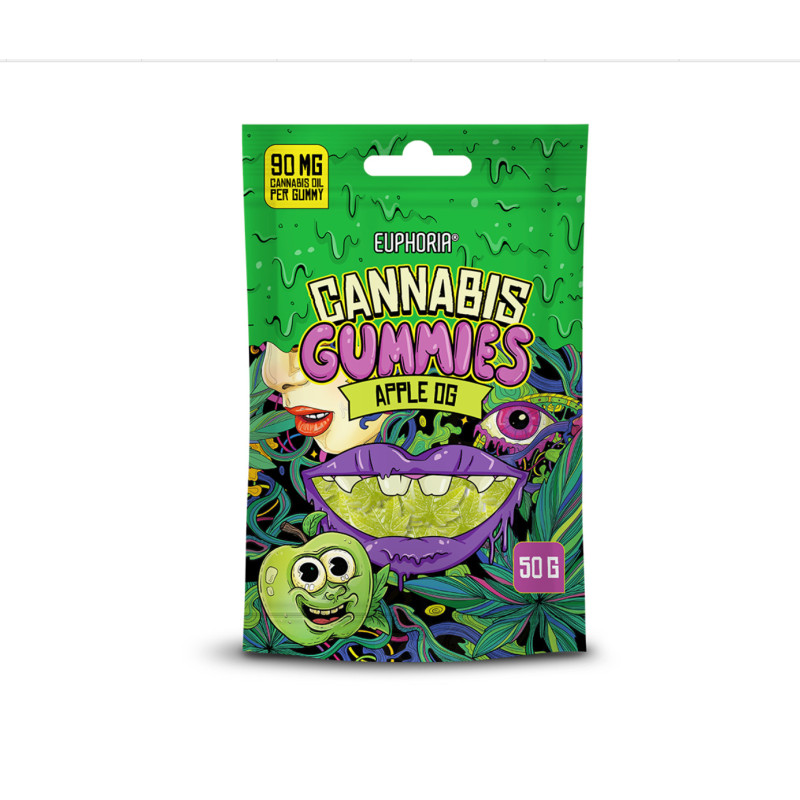 Cannabis Gummies Apple OG 50g - Euphoria