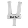 Joint Holder in vetro 2 Arms per filtri a carboni attivi  - Black Leaf