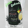Bong in Vetro Cup GanjaColada 27,5cm - Black Leaf