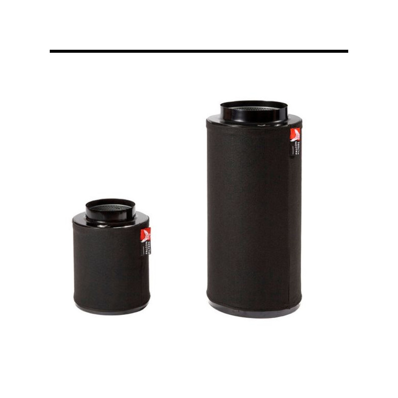 Filtro ai Carboni Attivi Ø100/200mm 300m³/h Falcon - Vanguard Hydroponics