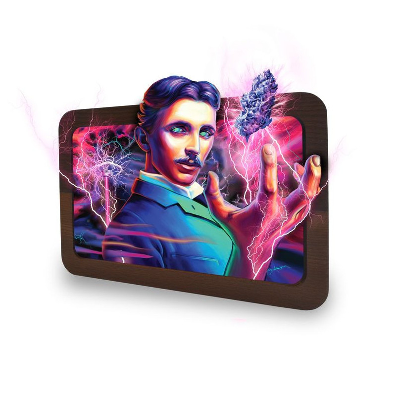 Vassoio di Legno 3D Tesla - V Syndicate