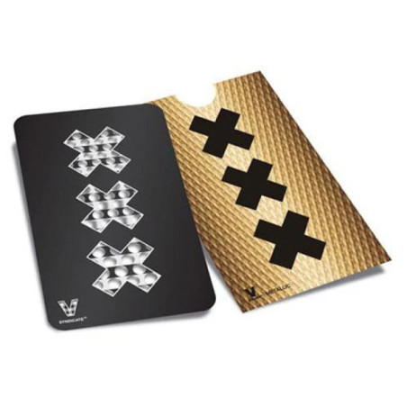 Grinder Card XXX Gold & Black - V Syndicate