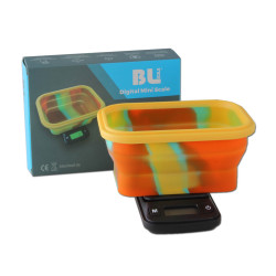 Bilancia di precisione con Vassoio in silicone - Black Leaf