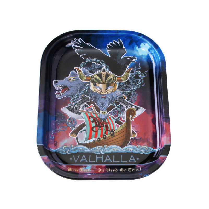 Vassoio Valhalla 18x14cm - Black Leaf