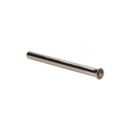 Sniffer/snorter in metallo cromato
