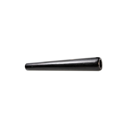 Chilum in ceramica nero 21cm - Black Leaf