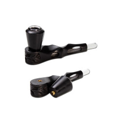 Pipa smontabile in Legno con braciere in vetro 15cm