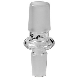 Adattatore braciere bong in vetro 14,5mm - Black Leaf