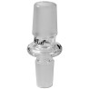Adattatore braciere bong in vetro 14,5mm - Black Leaf