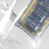 Bong in Vetro Whisky n°1 con diffusore 24cm - Black Leaf