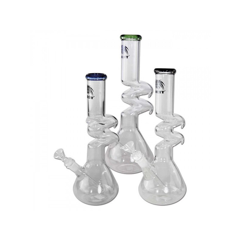 Bong in Vetro con Diffusore a ZigZag 30cm - Breit