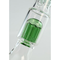 Bong in Vetro con Percolator Tree 45cm - Black Leaf