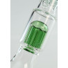 Bong in Vetro con Percolator Tree 45cm - Black Leaf
