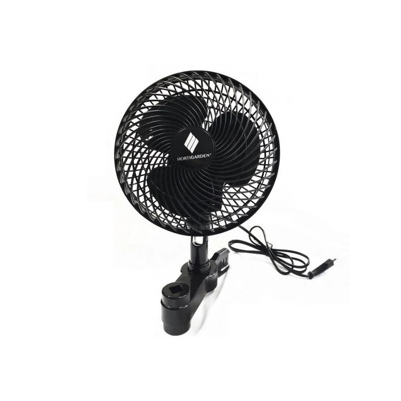 Ventilatore a clip oscillante 22cm - Horti Garden