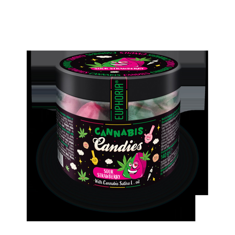 Cannabis Candies Sour Raspberry - Euphoria