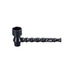 Pipa in alluminio Tiny Shiny Black 7.6cm -  Champ High