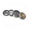 Grinder Bling Bling Leaf 50mm 4 Livelli - Champ High