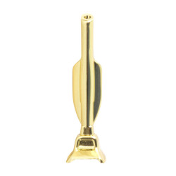 Gold Metal Sniffer Vacuum Cleaner 6cm