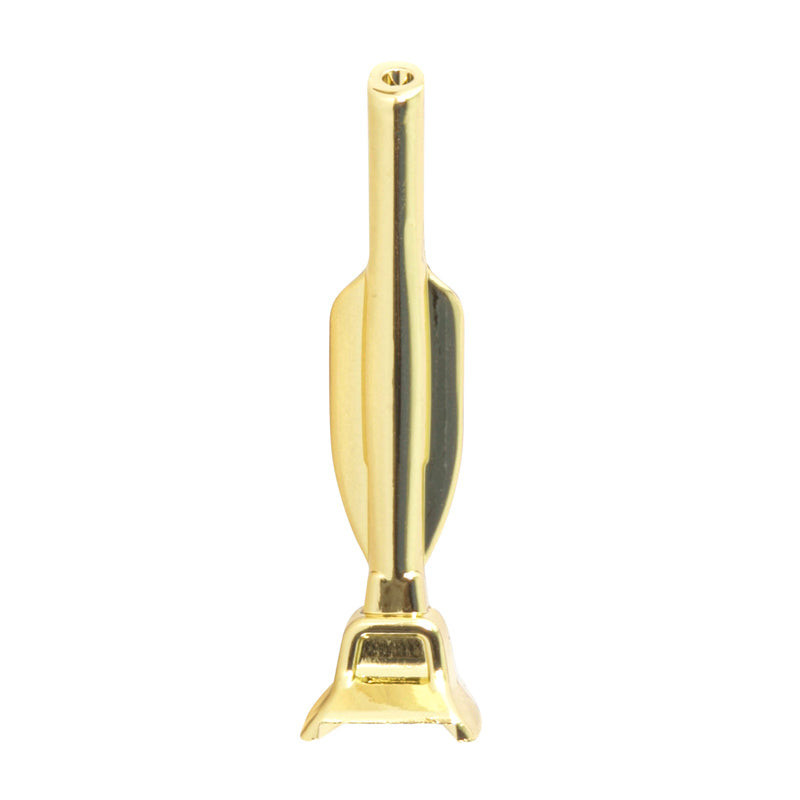 Gold Metal Sniffer Vacuum Cleaner 6cm