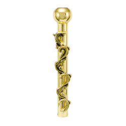 Gold Metal Sniffer Dolphins 6cm
