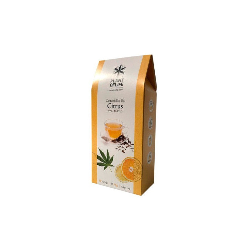 Infusione di Tè agli Agrumi CBD - Plant of Life