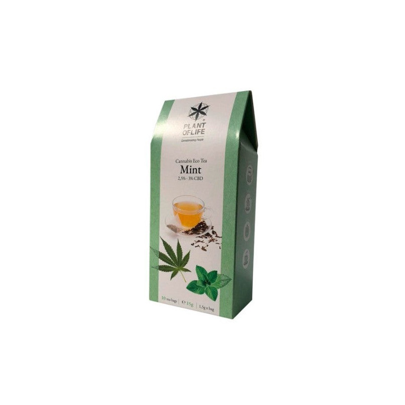 Infusione di Tè alla Menta CBD - Plant of Life