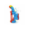 Bong in silicone e vetro Bubbler