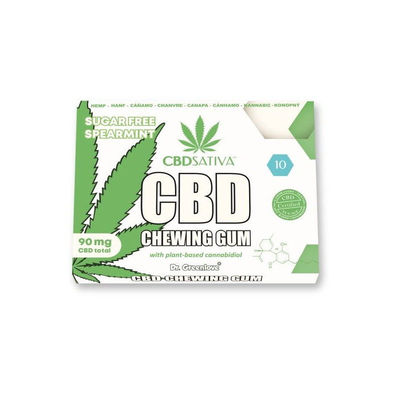 CBD Sativa Chewing Gum
