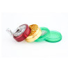 Grinder Windmill Rasta 50mm 4 Livelli - Champ High